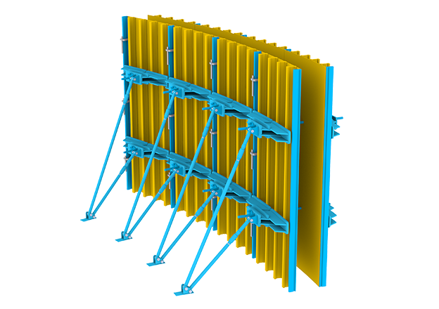 Аренда радиальной опалубки сегментированного типа