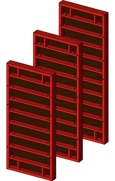 Щит линейный 1,2х3,3м